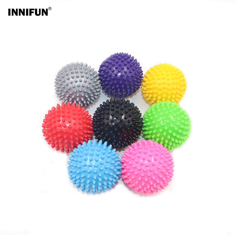 Yoga Fitness Ball - 7cm Dikenli Masaj Topu Fitness Yoga