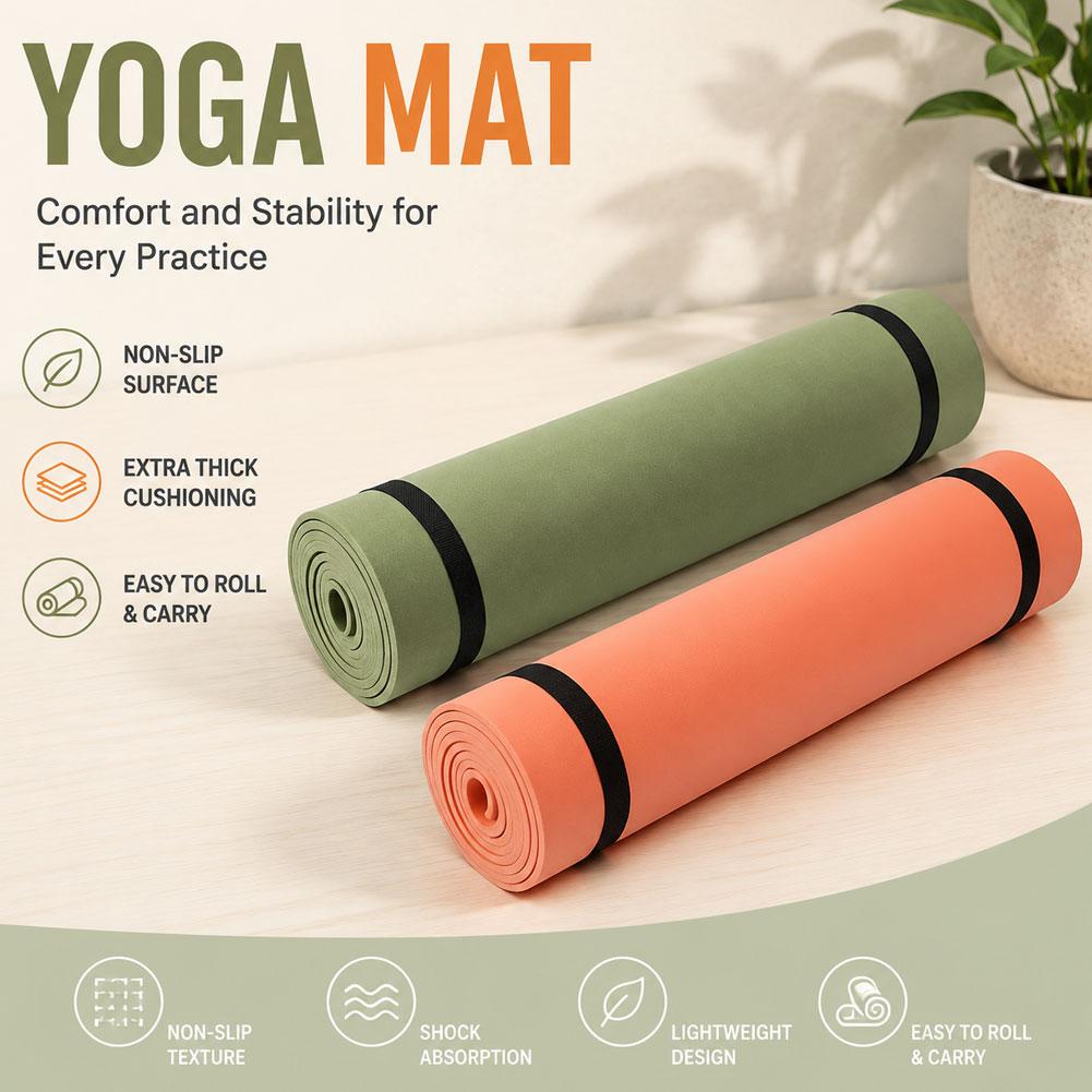 180x50 cm Yoga Matları kaymaz  - Gym Floor Mats incelemesi ve fiyatı
