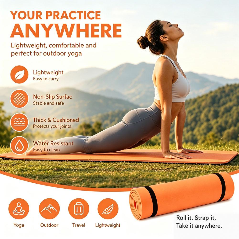 180x50 cm Yoga Matları kaymaz  - Gym Floor Mats incelemesi ve fiyatı