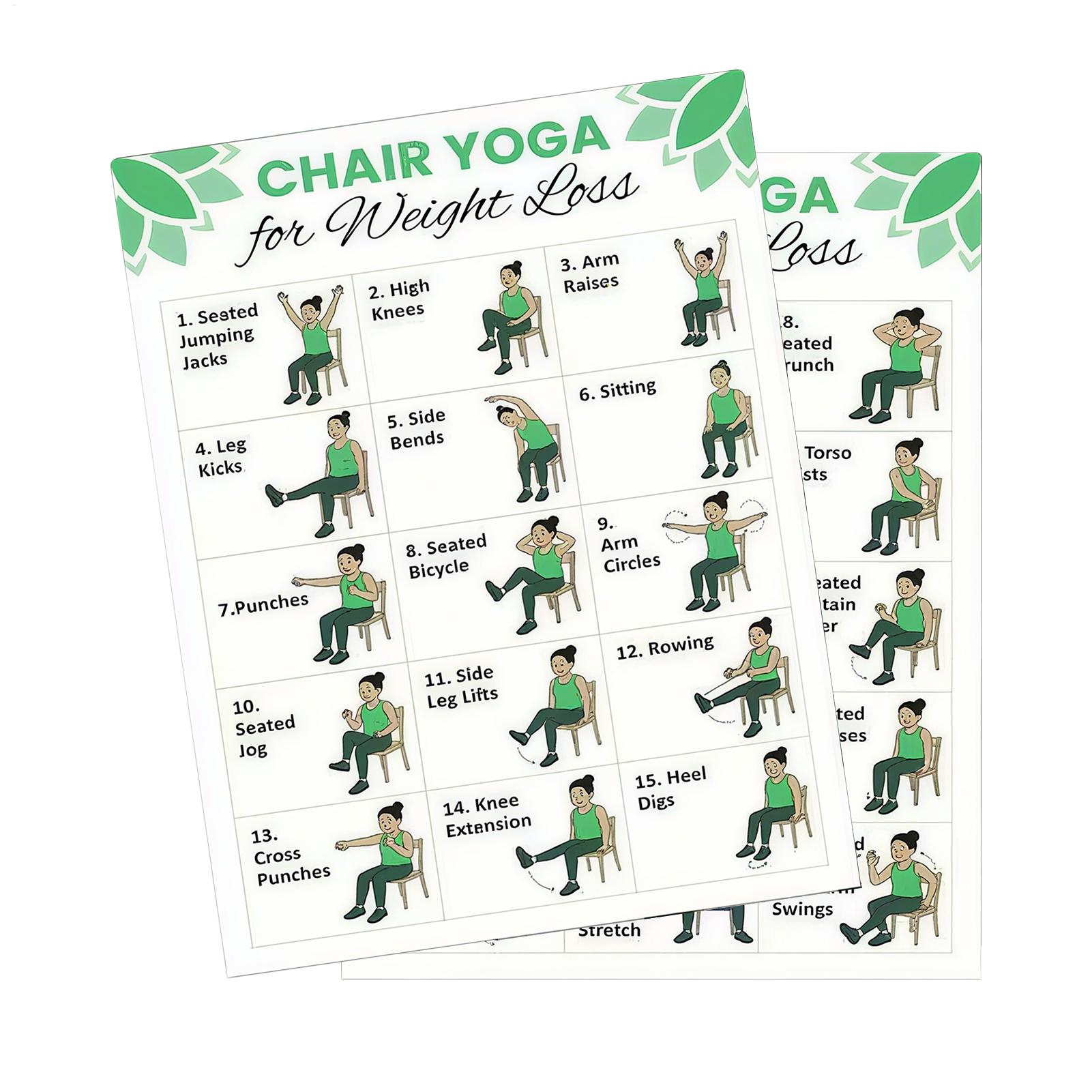 2 Adet Yoga Posteri Evde Egzer - Yoga Health & Fitness Center incelemesi ve fiyatı