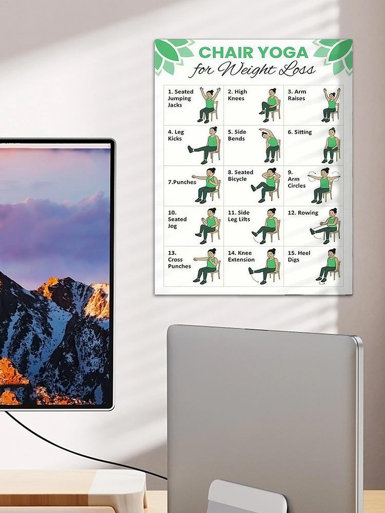 2 Adet Yoga Posteri Evde Egzer - Yoga Health & Fitness Center incelemesi ve fiyatı